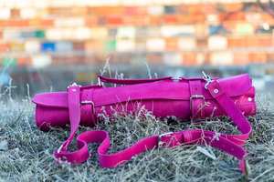 Rouleau à couteaux en cuir pleine fleur, sac de chef, étui organisateur d'outils culinaires, protection anti-odeur, personnalisable, décontracté - Product Image 2