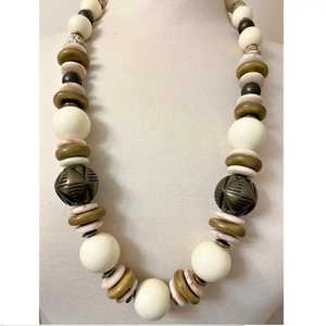 Collar de Cuentas de Resina Artístico de Lujo, Collar de Cuentas de Resina Hecho a Mano con Aura de Ópalo - Product Image 4