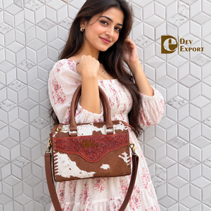 Bolso de Hombro de Cuero Tallado a Mano de Alta Calidad, Estilo Bohemio, Vintage, de Diseño, para Mujer - Product Image 3