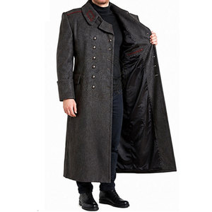 Trench-coat pour homme de qualité supérieure, design long, respirant, léger, écologique, col carré, logo et couleur personnalisables - Product Image 6
