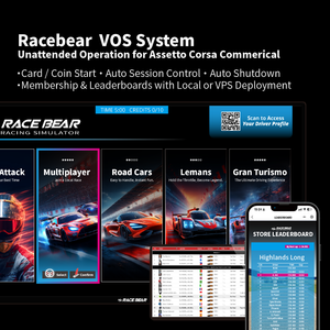 Simulateur de course automobile |   Simulateur de course de karting commercial pour FEC et tous les âges |   Simulateur Racebear - Product Image 4