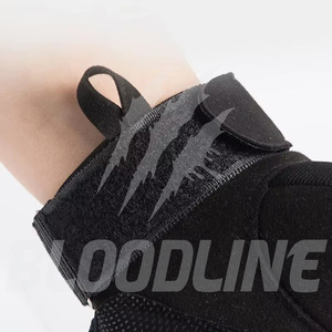 Half Finger Tactical <b>Gloves</b> Wrist Length Breathable PU Sporty Style for Outdoor Sports Use Spring Summer - Product Image 4