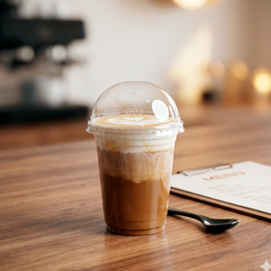 Wholesale Transparent Disposable Single Wall PP <b>Cups</b> 16/22/24oz Recyclable 95mm for Iced Coffee Tea Juice - Product Image 1