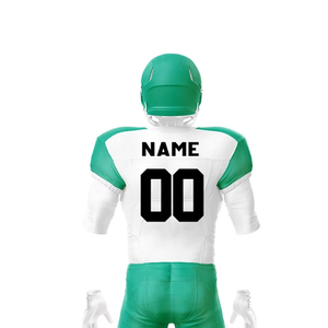 Uniformes de football américain pour hommes personnalisés de haute qualité, taille courte, grande taille, respirants, impression sublimée, antibactériens - Product Image 6