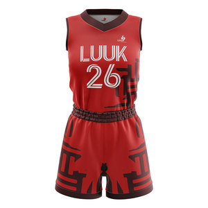 Maillot et short de basketball personnalisés pour femmes, tenue d'équipe, impression par sublimation, respirant, performance athlétique, fournisseur OEM - Product Image 5