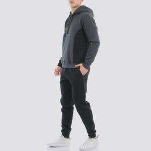 Ensemble de survêtement d'hiver pour homme, style unique, coupe ajustée, vêtements de sport d'extérieur, grande taille, tenue de sport pour l'entraînement et le jogging - Product Image 3