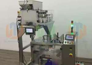 Machine d'emballage entièrement automatique de haute qualité pour aliments et nourritures pour chiens, remplissage, conditionnement et scellage Doypack TPM-AL01, sacs verticaux de 500g - Product Image 4