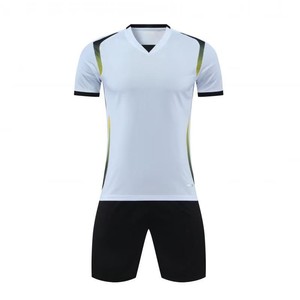Custom Black Soccer Jersey Set Breathable Winter Polyester Quick Dry Shirt Shorts Unisex Teamwear OEM Bulk Wholesale Supplier - Product Image 4