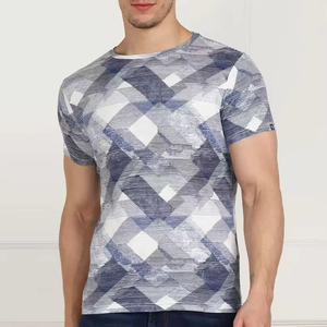Nouveaux T-shirts de sublimation pour hommes 100 % coton, sportifs, respirants, écologiques, avec logo personnalisé, vente en gros en vrac - Product Image 1