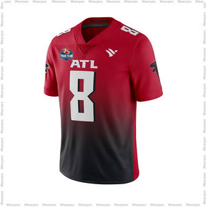 Camiseta de Fútbol Americano con Bordado, Logotipo Personalizable para Adultos Hombres, 100% Poliéster, Secado Rápido y Transpirable, Corte Atlético - Product Image 2