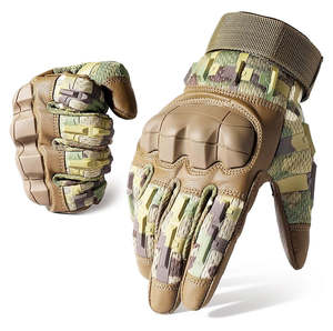 Gants de moto de course d'hiver en cuir véritable respirant antidérapant à écran tactile de haute qualité - Product Image 1