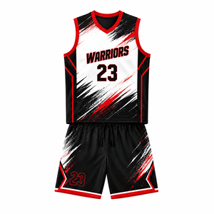 Conjunto de Uniforme de Baloncesto Juvenil, Camisetas y Pantalones Cortos de Baloncesto Sublimados Personalizados para Equipos Escolares, Clubes y Torneos - Product Image 3