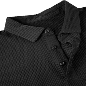 เสื้อโปโลผู้ชายคลาสสิก ผ้าคอตตอนปิเก้ เนื้อผ้านุ่ม ทนทาน และมีสไตล์ เหมาะสำหรับใส่ทำงานและใส่ลำลอง - Product Image 4