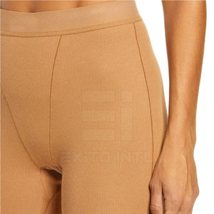 Pantalones de Yoga de Cintura Alta, Suaves y Transpirables para Mujer, Leggings Deportivos a la Moda, Spandex/Nailon, Color Sólido, Personalizados - Product Image 5