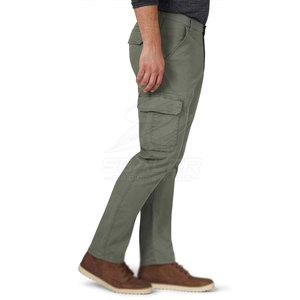 Pantalones Cargo Elegantes, Casuales, Cómodos y Duraderos para Hombre, con Botones, Múltiples Bolsillos, Cintura Ajustable, Transpirables y Ecológicos - Product Image 3