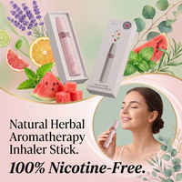 Bâtonnet d'aromathérapie naturelle aux herbes, inhalateur portable sans nicotine pour la relaxation, le bien-être quotidien et la fraîcheur