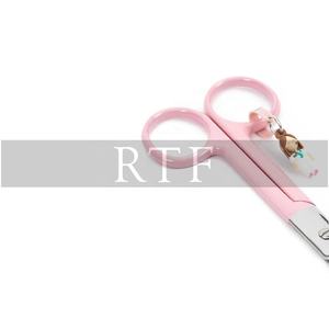 Tijeras para Vendajes de Enfermería, Tijeras Médicas Anguladas con Bonito Adorno de Enfermera, Tijeras de Primeros Auxilios para Enfermeras y Trabajadores de la Salud - Product Image 2