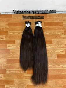 Extensiones de Cabello Vietnamitas 100% Cabello Humano Virgen Vietnamita en Paquetes, Extensiones de Cabello Remy, Color Natural, 3 Piezas de 100g - Product Image 5