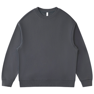 Sweat-shirt pour homme en coton mi-lourd, pull confortable, logo personnalisé, marque privée, OEM, vente en gros, vêtements de mode américains - Product Image 2