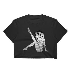 Sudadera con capucha corta de manga larga a la última moda para mujer, sudaderas con logo personalizado impreso en venta, sudadera con capucha de manga corta - Product Image 2