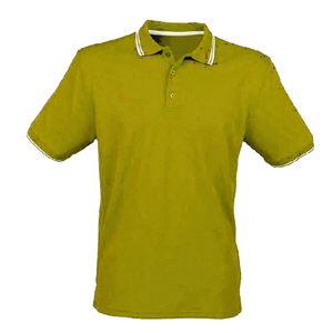 Polos personalizados de algodón orgánico para hombre 100% con logotipo bordado, camiseta suave de verano, ropa informal transpirable de alta calidad - Product Image 1