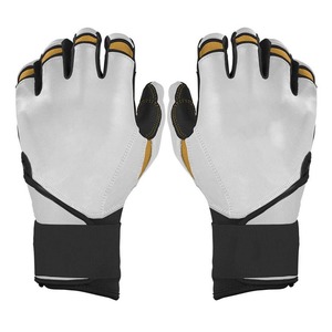 CUSTOM Brand New Insulated Leather <b>Baseball</b>/Softball Batting <b>Gloves</b> for Adults Youth Outfield Position Hook Loop Closure - Product Image 6