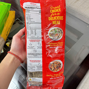 บรรจุภัณฑ์แบบ OEM/ODM บะหมี่แก้วคุณภาพสูง บรรจุถุง 400 กรัม แป้งมันสำปะหลัง 85% น้ำสะอาด 15% เวอร์มิเชลลีแห้ง อาหารแห้ง - Product Image 2