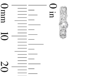 Pendientes de Aro, Pendientes de Diamantes, Pendientes de Oro y Plata, Pendientes de Diamantes Cultivados en Laboratorio, Joyería Fina para Mujer - Product Image 4