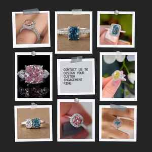 เพชรธรรมชาติทรงรีสีเหลืองสดใส น้ำหนัก 6.00 กะรัต ได้รับการรับรองจาก IGI ผลิตในอินเดีย - Product Image 3