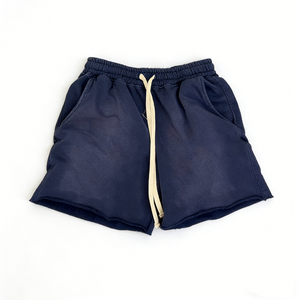 Pantalones Cortos Deportivos Personalizados de Verano, Estilo Hip Hop, Secado Rápido, Vintage, Desgastados, Lavados con Ácido - Product Image 4