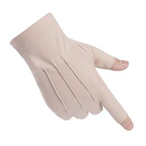 Guantes de Ciclismo para Hombre y Mujer, de Verano, Cortos, con Almohadilla de Gel en los Dedos, Suaves, Absorbentes del Sudor, Transpirables, Elásticos, Antideslizantes - Product Image 3