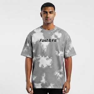T-shirts Slim Fit Délavés à l'Acide Couleur Personnalisée Prix de Gros Nouvelle Collection T-shirts Manches Courtes Délavés à l'Acide Taille Adulte pour Hommes - Product Image 1
