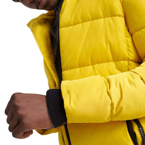 Chaqueta de invierno para hombre, chaqueta acolchada con capucha, chaqueta térmica aislante para exteriores, chaqueta gruesa a prueba de viento, abrigo acolchado para hombre con capucha. - Product Image 6