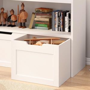 Organizador de Juguetes y Libros Blanco para Niños - Product Image 3