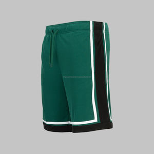Pantalones cortos deportivos de baloncesto de secado rápido de verano para hombre, venta al por mayor, malla sólida, estilo informal de Hip Hop, característica de talla grande - Product Image 2