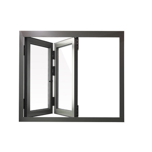 Système de fenêtres pliantes en aluminium à plusieurs panneaux pour balcon de villa, patio et espaces de vie extérieurs - Product Image 1
