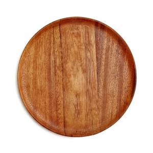 Plateau de service moderne en bois d'acacia, plateau alimentaire en bois naturel pour fromage, fruits, en-cas, décoration élégante pour la cuisine et la table à manger - Product Image 3