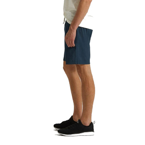 Shorts Bermuda Homme Bleu Marine Uni en Polyester/Coton, Taille Mi-Haute, Fermeture Élastique, Style Sportif, Séchage Rapide, Infroissable, Écologique - Product Image 4