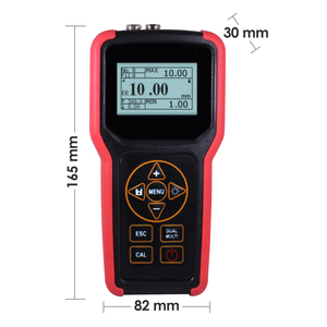 Medidor de Espesor Ultrasónico para Metal, Acero y Aluminio con Puerto USB, Memoria Interna, 100,000 Datos, Pantalla LCD y Sonda Automática - Product Image 3