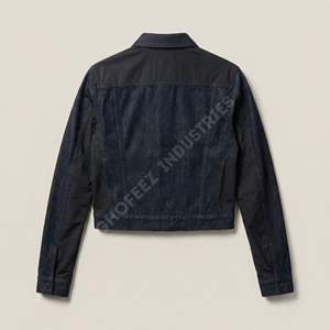 Chaquetas Vaqueras Vintage de Diseño Personalizado de Alta Calidad para Hombre, Chaqueta Vaquera Bordada Lavada con Botones, Chaqueta Vaquera Urbana Unisex - Product Image 3