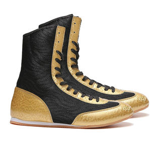 Chaussures de boxe pour femmes de marque personnalisée, modèle RS-BS-01, dernier design, très légères, respirantes, en mesh, antidérapantes, à lacets, haute tige. - Product Image 5