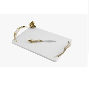 Premium Handmade Indian Crafted Eco-Friendly Dishwasher Safe Metal Tray for Food Presentation <b>Dining</b> Enhancing <b>Table</b> Style - Product Image 5