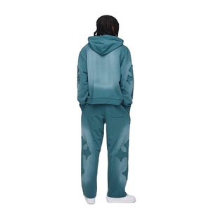 เสื้อแจ็กเก็ตวิ่งจ๊อกกิ้งมีฮู้ดสีพื้นสำหรับผู้ชายเป็นมิตรกับสิ่งแวดล้อม - Product Image 2