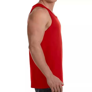 Débardeur de sport pour homme, débardeur de musculation, vêtement de fitness, prix usine, logo personnalisé, gilet de course à prix abordable, débardeurs pour homme - Product Image 5