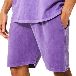 Conjunto Deportivo de Dos Piezas para Hombre, Talla Grande, Secado Rápido, Transpirable, Tela de Rizo, Poliéster/Algodón, Estilo Urbano - Product Image 5