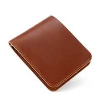 Dompet Kulit Pria Gaya Eropa Klasik dengan Konstruksi Kulit Ultra Halus yang Tahan Lama dan Fungsi Anti Maling yang Aman
