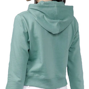 <b>Women's</b> 100% Cotton Heavyweight French Terry Oversized <b>Women</b> <b>Hoodie</b> Custom Logo Embroidery Drop Shoulder Winter Sweatshirt - Product Image 6