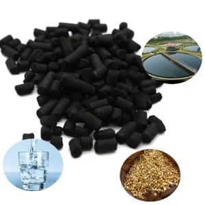 Gránulos de Carbón Activado de Alta Calidad de 6 mm y 4 mm, Carbón Activado en Bolsas de 25 kg para Eliminar Impurezas, Olores, Adsorción de Formaldehído - Product Image 2