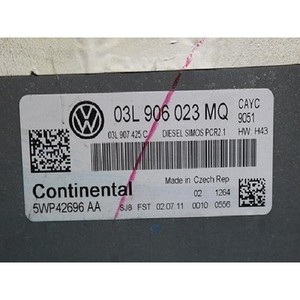 ECUs et modules informatiques d'occasion Jetta 03L906023MQ - Product Image 6
