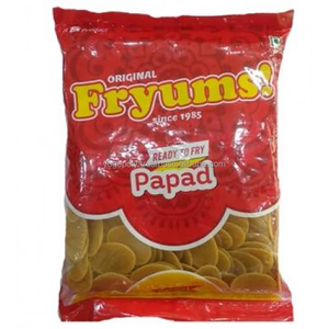 ซัพพลายเออร์อินเดียขายดี คุณภาพเยี่ยม บรรจุภัณฑ์พลาสติกสำหรับใส่ปาปาดแบบม้วน ปิดผนึกตรงกลาง เกรดอาหาร ยี่ห้อ YOGESHWAR POLYMERS รุ่น YP41 - Product Image 1